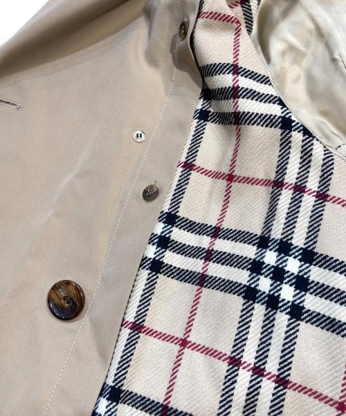 BURBERRY LONDON（バーバリーロンドン）BURBERRY LONDON (バーバリーロンドン) ノバチェックライニングトレンチコート ベージュ サイズ:Ｍの古着・服飾アイテム