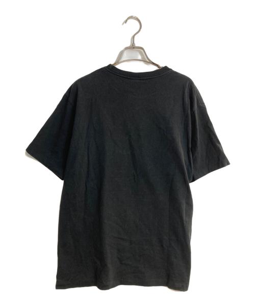 A BATHING APE（アベイシングエイプ）A BATHING APE (アベイシングエイプ) stussy (ステューシー) コラボロゴプリントTシャツ ブラック サイズ:Lの古着・服飾アイテム