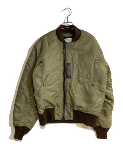 waiper（ワイパー）WAIPER (ワイパー) U.S.AIR FORCE B-15B MOD フライトジャケット TEST SAMPLEモデル グリーン サイズ:38の古着・服飾アイテム