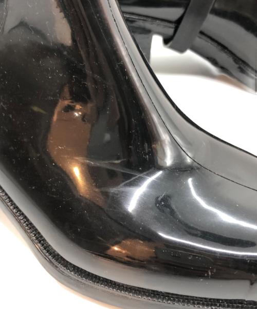 JIMMY CHOO（ジミーチュウ）JIMMY CHOO (ジミーチュウ) ラバージョッパーブーツ ブラック サイズ:37の古着・服飾アイテム