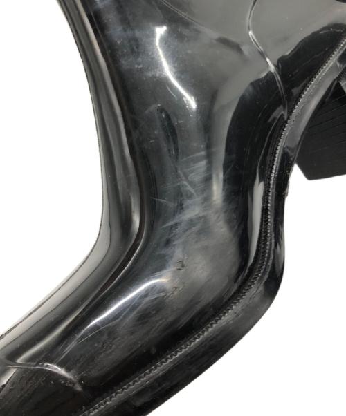 JIMMY CHOO（ジミーチュウ）JIMMY CHOO (ジミーチュウ) ラバージョッパーブーツ ブラック サイズ:37の古着・服飾アイテム