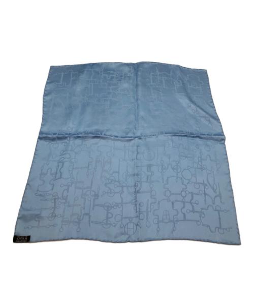 HERMES（エルメス）HERMES (エルメス) カレ45 スカイブルーの古着・服飾アイテム