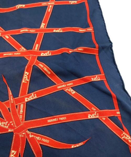 HERMES（エルメス）HERMES (エルメス) プチカレ40 ブルーの古着・服飾アイテム