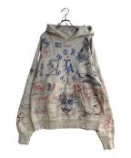 SAINT MICHAEL×BORN X RAISEDセントマイケル×ボーン レイズド）の古着「LA Hoodie」｜グレー