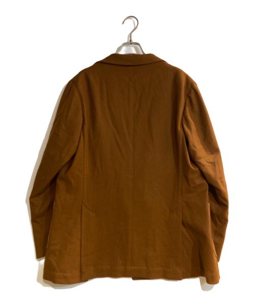 la favola（ラ ファーヴォラ）la favola (ラ ファーヴォラ) ウールフランネル金ボタン2Ｂジャケット ブラウン サイズ:2の古着・服飾アイテム