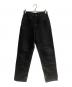 COMME des GARCONS HOMME（コムデギャルソン オム）の古着「テーパードブラックデニムパンツ」｜ブラック