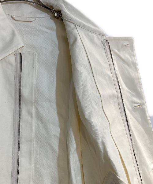 BRITISH MADE（ブリティッシュメイド）British Made (ブリティッシュメイド) フライトジャケット リーミング アイボリー サイズ:Ｌの古着・服飾アイテム