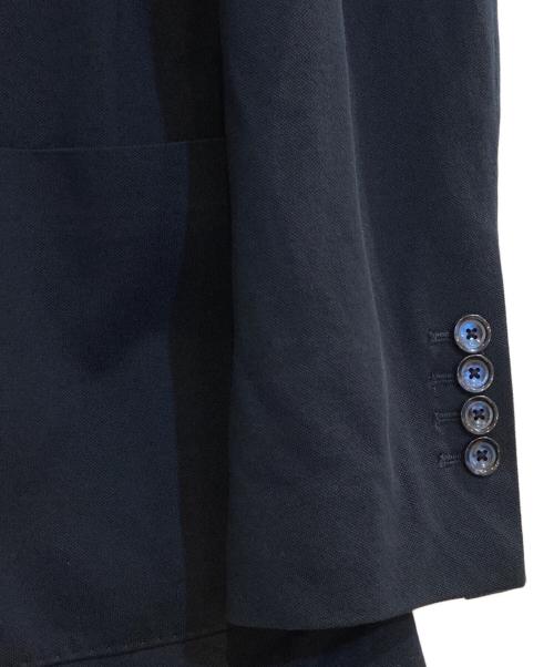 CIRCOLO 1901（チルコロ1901）CIRCOLO 1901 (チルコロ1901) ピケジャージーダブルジャケット ネイビー サイズ:48の古着・服飾アイテム