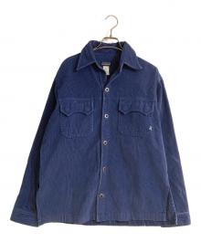 Patagonia（パタゴニア）の古着「リズム エクステンション コーデュロイ シャツ」｜ブルー