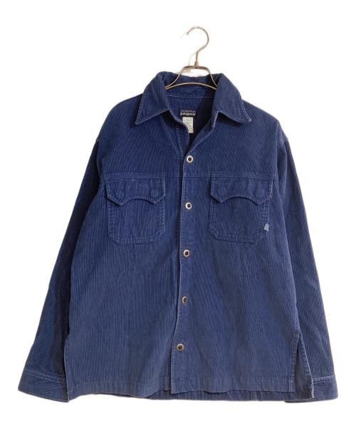 Patagonia（パタゴニア）Patagonia (パタゴニア) リズム エクステンション コーデュロイ シャツ ブルー サイズ:Ｓの古着・服飾アイテム