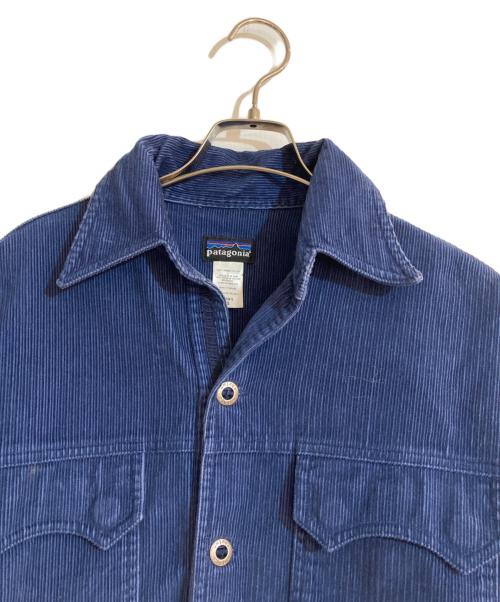 Patagonia（パタゴニア）Patagonia (パタゴニア) リズム エクステンション コーデュロイ シャツ ブルー サイズ:Ｓの古着・服飾アイテム