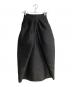 KEISUZUKI（ケイスズキ）の古着「ポリエステルダリスカート」｜ブラック