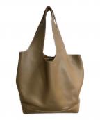 VASICヴァジック）の古着「MASKレザートートバッグ」｜ブラウン