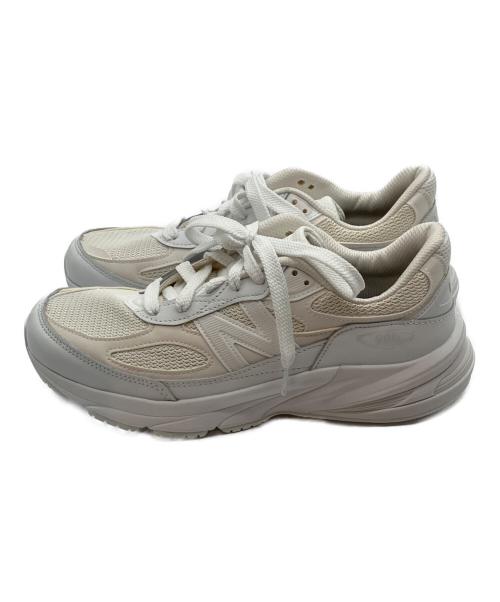 NEW BALANCE（ニューバランス）NEW BALANCE (ニューバランス) COMME des GARCONS (コムデギャルソン) 990V6 ホワイト サイズ:27cm 未使用品の古着・服飾アイテム