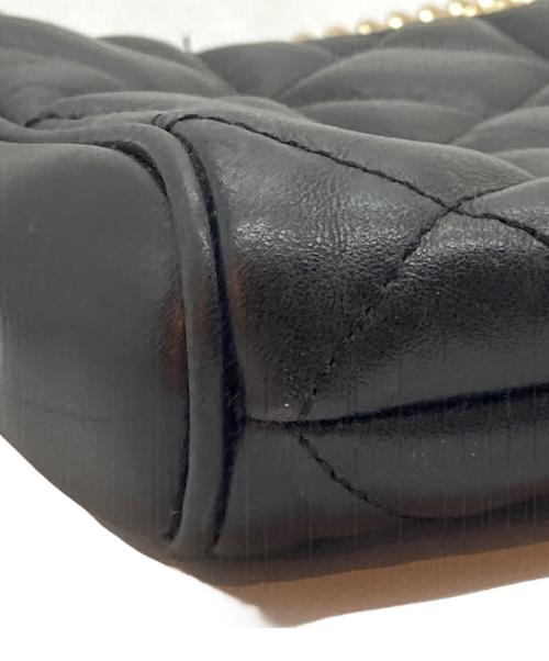 COACH（コーチ）COACH (コーチ) キルティングレザーショルダーバッグ ブラックの古着・服飾アイテム