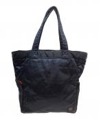 HEAD PORTERヘッドポーター）の古着「TANKER TOTE BAG/タンカートートバッグ」｜ネイビー