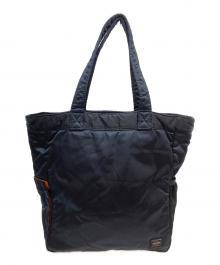 HEAD PORTER（ヘッドポーター）の古着「TANKER TOTE BAG/タンカートートバッグ」｜ネイビー