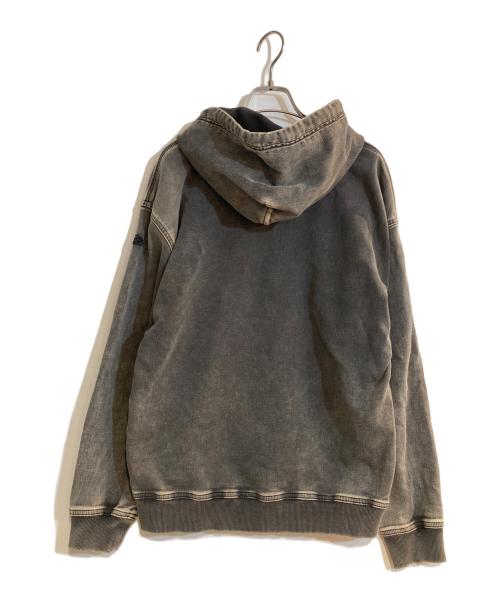 DIESEL（ディーゼル）DIESEL (ディーゼル) D-Um-Rib Track Denim Hoodie ブラック サイズ:XSの古着・服飾アイテム