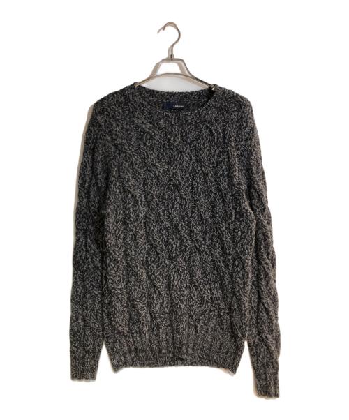 LARDINI（ラルディーニ）LARDINI (ラルディーニ) アルパカブレンドケーブルニット ネイビー サイズ:Mの古着・服飾アイテム