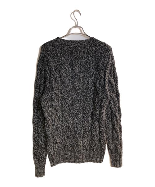 LARDINI（ラルディーニ）LARDINI (ラルディーニ) アルパカブレンドケーブルニット ネイビー サイズ:Mの古着・服飾アイテム