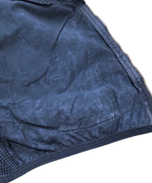 DIESEL（ディーゼル）DIESEL (ディーゼル) S-WAFCOOL-ZIP-LS ジップアップスウェット ブルー サイズ:Ｓの古着・服飾アイテム