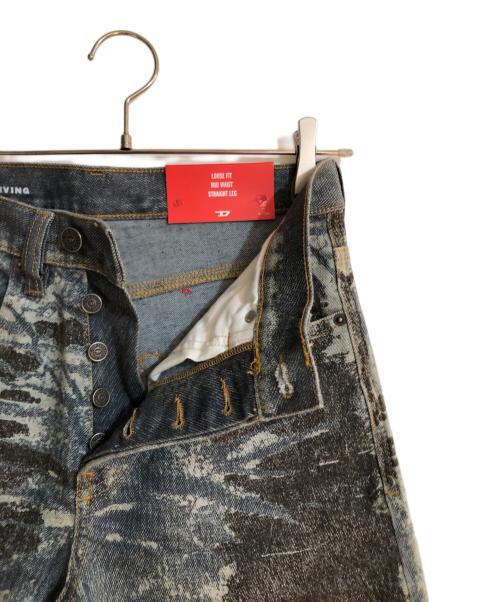 DIESEL（ディーゼル）DIESEL (ディーゼル) 2010 D-Macs-S3 Jeans 'Denim' インディゴ サイズ:W26 未使用品の古着・服飾アイテム