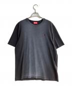 DIESELディーゼル）の古着「T-ADJUST-Q2 T-shirt」｜ブラック