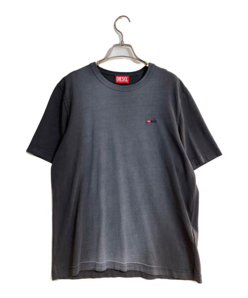 DIESEL（ディーゼル）DIESEL (ディーゼル) T-ADJUST-Q2 T-shirt ブラック サイズ:Sの古着・服飾アイテム