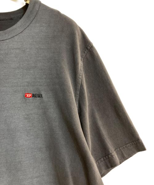DIESEL（ディーゼル）DIESEL (ディーゼル) T-ADJUST-Q2 T-shirt ブラック サイズ:Sの古着・服飾アイテム