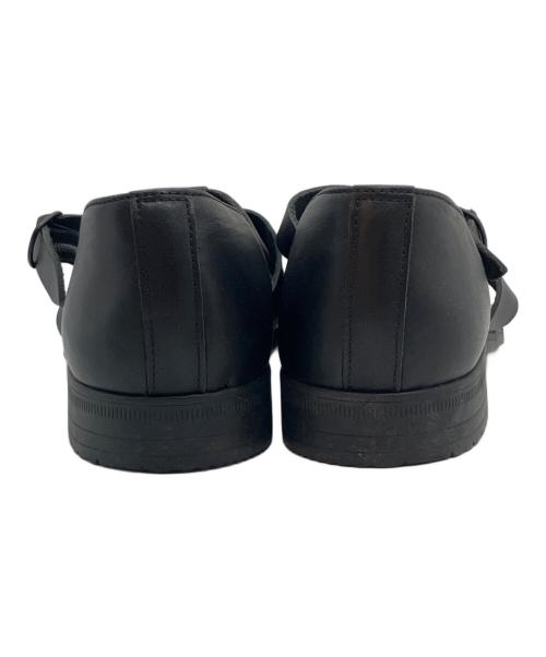 chausser（ショセ）chausser (ショセ) フラットグルカサンダル ブラック サイズ:25cmの古着・服飾アイテム