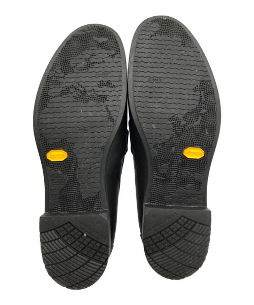 chausser（ショセ）chausser (ショセ) ローファー ブラック サイズ:40の古着・服飾アイテム