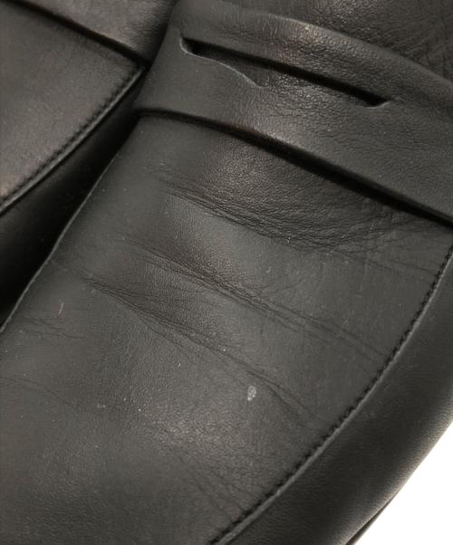 chausser（ショセ）chausser (ショセ) ローファー ブラック サイズ:40の古着・服飾アイテム