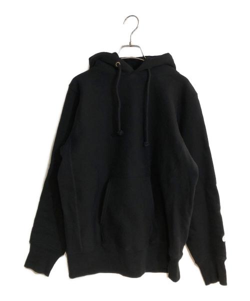 Champion（チャンピオン）Champion (チャンピオン) 復刻赤タグリバースウィーブパーカー ブラック サイズ:Mの古着・服飾アイテム