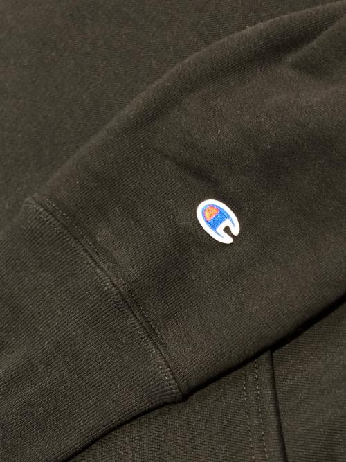 Champion（チャンピオン）Champion (チャンピオン) 復刻赤タグリバースウィーブパーカー ブラック サイズ:Mの古着・服飾アイテム