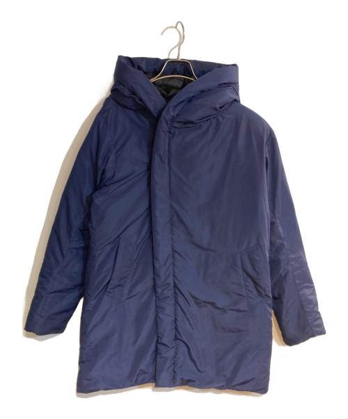 AKM（エーケーエム）AKM (エーケーエム) ダウンラップコート ネイビー サイズ:Ｌの古着・服飾アイテム