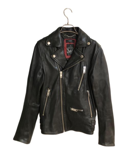 DIESEL（ディーゼル）DIESEL (ディーゼル) TIMELESS/ダブルライダースジャケット ブラック サイズ:Ｓの古着・服飾アイテム