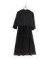 EMOTIONALL DRESSES (エモーショナルドレッシーズ) ジャケットセットワンピース ブラック サイズ:46：13000円