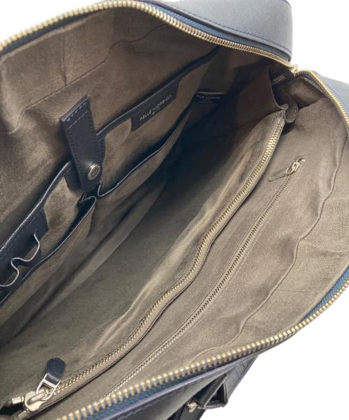 PELLE MORBIDA（ペッレモルビダ）PELLE MORBIDA (ペッレモルビダ) 2WAYショルダーブリーフケース ネイビーの古着・服飾アイテム