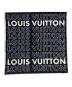 LOUIS VUITTON (ルイ ヴィトン) コットンスカーフ ネイビー：18000円