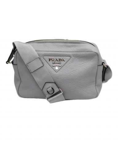 中古・古着通販】PRADA (プラダ) ショルダーバッグ スカイブルー