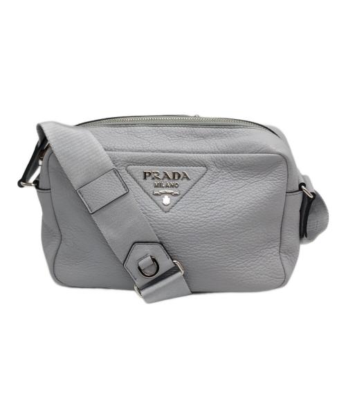 PRADA（プラダ）PRADA (プラダ) ショルダーバッグ スカイブルーの古着・服飾アイテム
