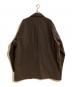 nestrobe confect (ネストローブ コンフェクト) コットンリネンオックス 超撥水 ハンティングジャケット ダークブラウン サイズ:4：25000円