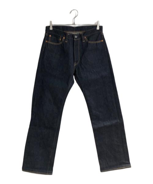 THE FLAT HEAD（ザ・フラットヘッド）THE FLAT HEAD (ザ・フラットヘッド) 3005Jデニムパンツ ネイビー サイズ:W32×L36の古着・服飾アイテム