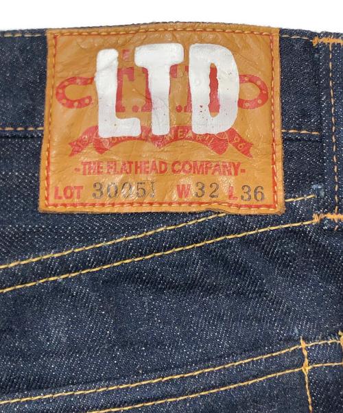 THE FLAT HEAD（ザ・フラットヘッド）THE FLAT HEAD (ザ・フラットヘッド) 3005Jデニムパンツ ネイビー サイズ:W32×L36の古着・服飾アイテム