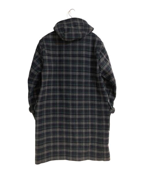 ORCIVAL（オーシバル）ORCIVAL (オーシバル) チェックロングダッフルコート ネイビー サイズ:3の古着・服飾アイテム