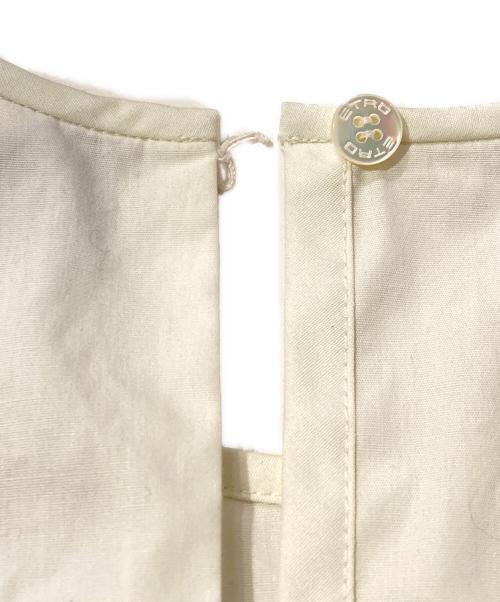 ETRO（エトロ）ETRO (エトロ) フラワープリント×レースコンビワンピース グリーン×アイボリー サイズ:40の古着・服飾アイテム