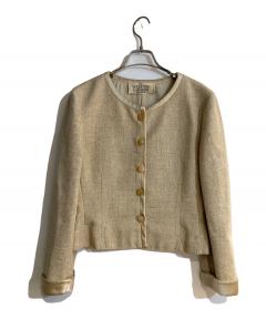 中古・古着通販】ZUCCA (ズッカ) ウールスタジャン グリーン サイズ:M