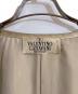 中古・古着 VALENTINO (ヴァレンティノ) オールドノーカラーシルクジャケット アイボリー サイズ:不明：15000円