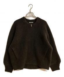 theory luxe（セオリーリュクス）の古着「Piazzo Dania Cardigan」｜ブラウン