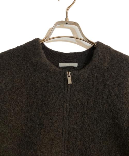 theory luxe（セオリーリュクス）theory luxe (セオリーリュクス) Piazzo Dania Cardigan ブラウン サイズ:38の古着・服飾アイテム